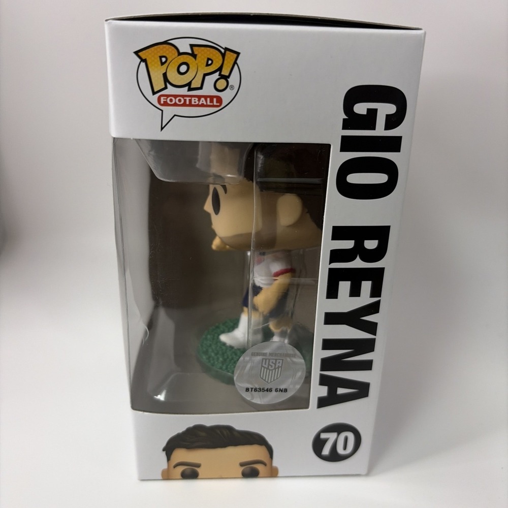 GIO REYNA - USA World Cup 2026 - Funko Pop! Football #70 Figure NEW - Picture 3 of 7